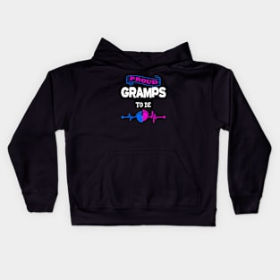 Promoted to grandpa Kids Hoodie